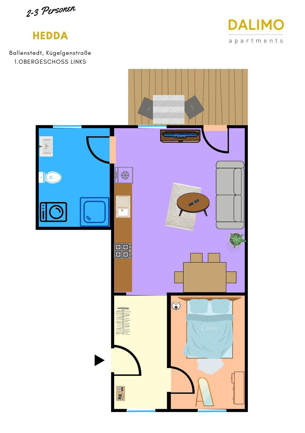 Grundriss Wohnung Hedda Ballenstedt